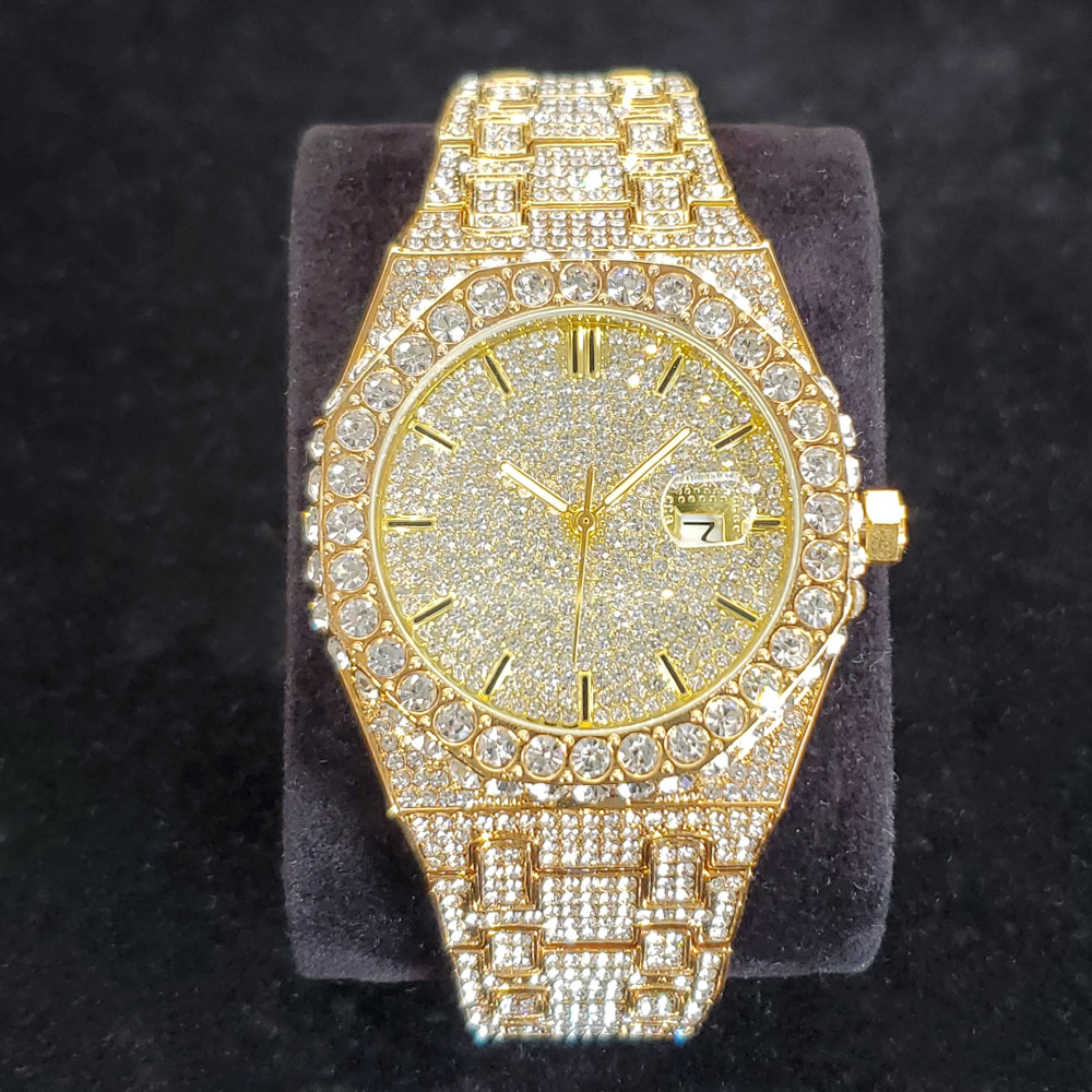 Luxury Watch Iceberg - Luxe Diamond Gold Horloges voor Mannen