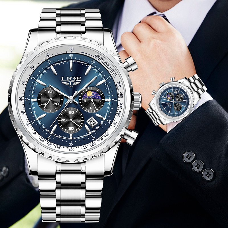 Luxury Watch Investment - Lige Merk Luxe Quartz Man Horloge