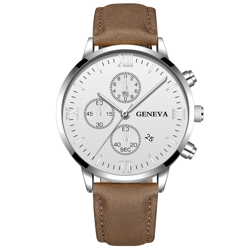 Luxury Watch Top 10 - Genève Mode Mannen Datum Legering Kast