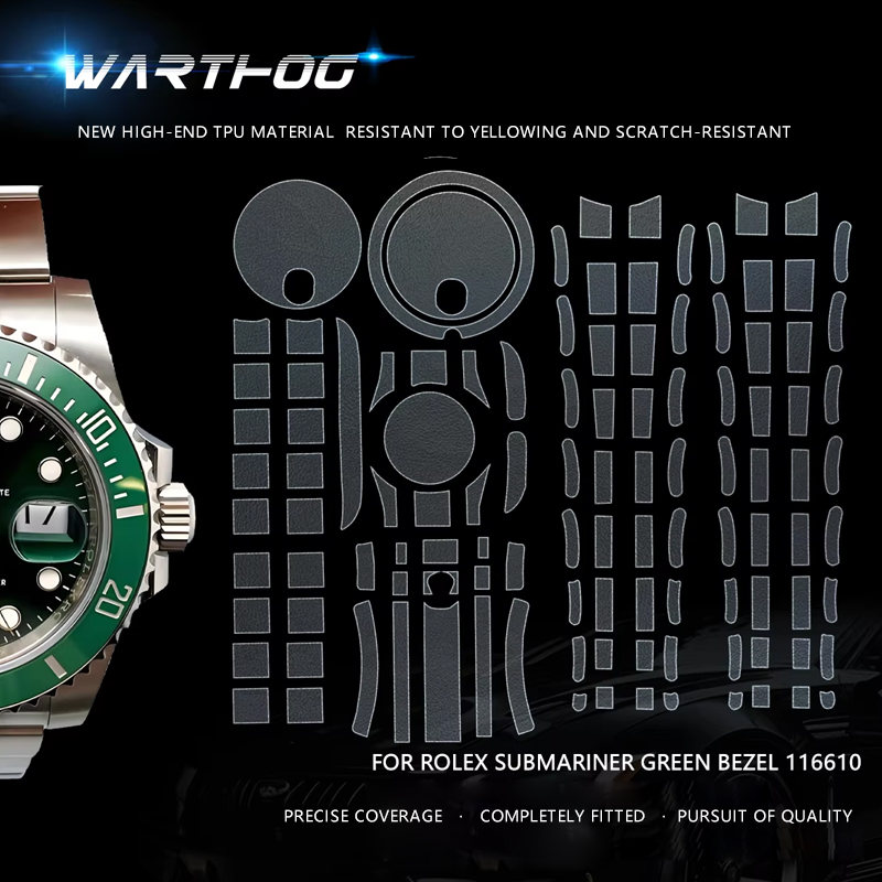 Luxury Watch Investment - Geschikt voor Rolex Submariner 116613 horlogebeschermfolie