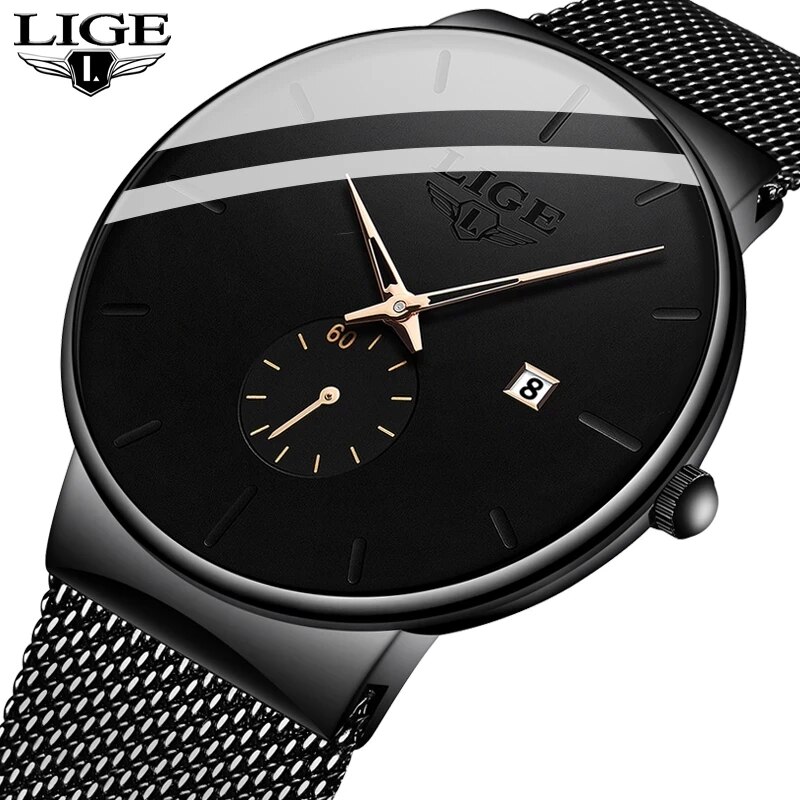 Luxury Watch Top 10 - LIGE Mode Heren Horloges Topmerk Luxe