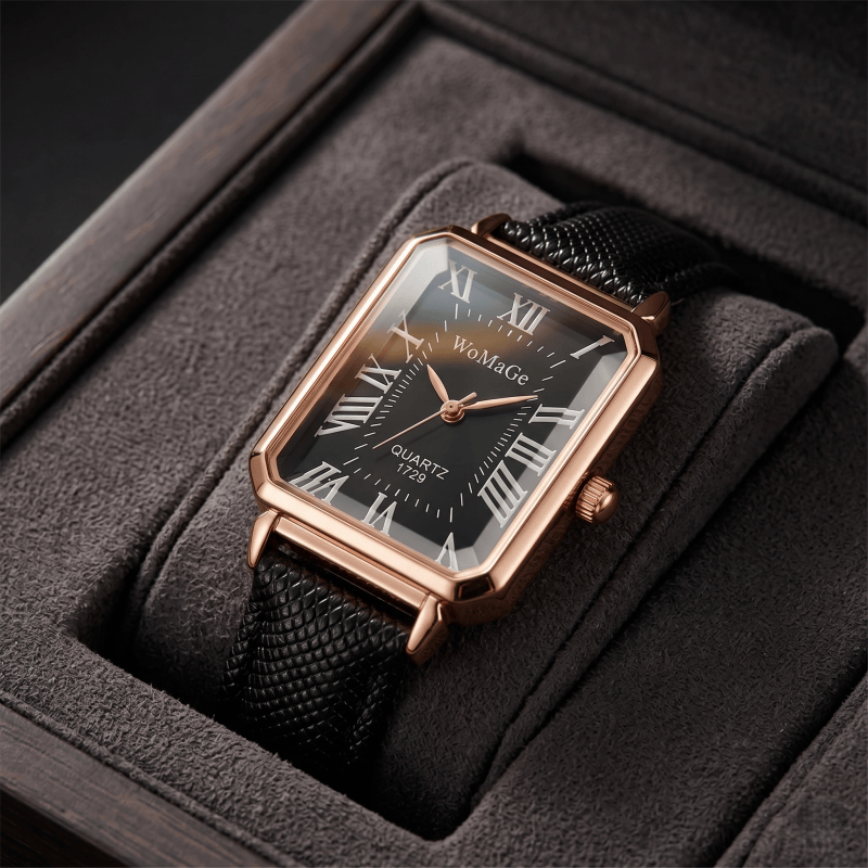Luxury Watch Top 10 - Topmerk luxe dameshorloges eenvoudige mode vierkante