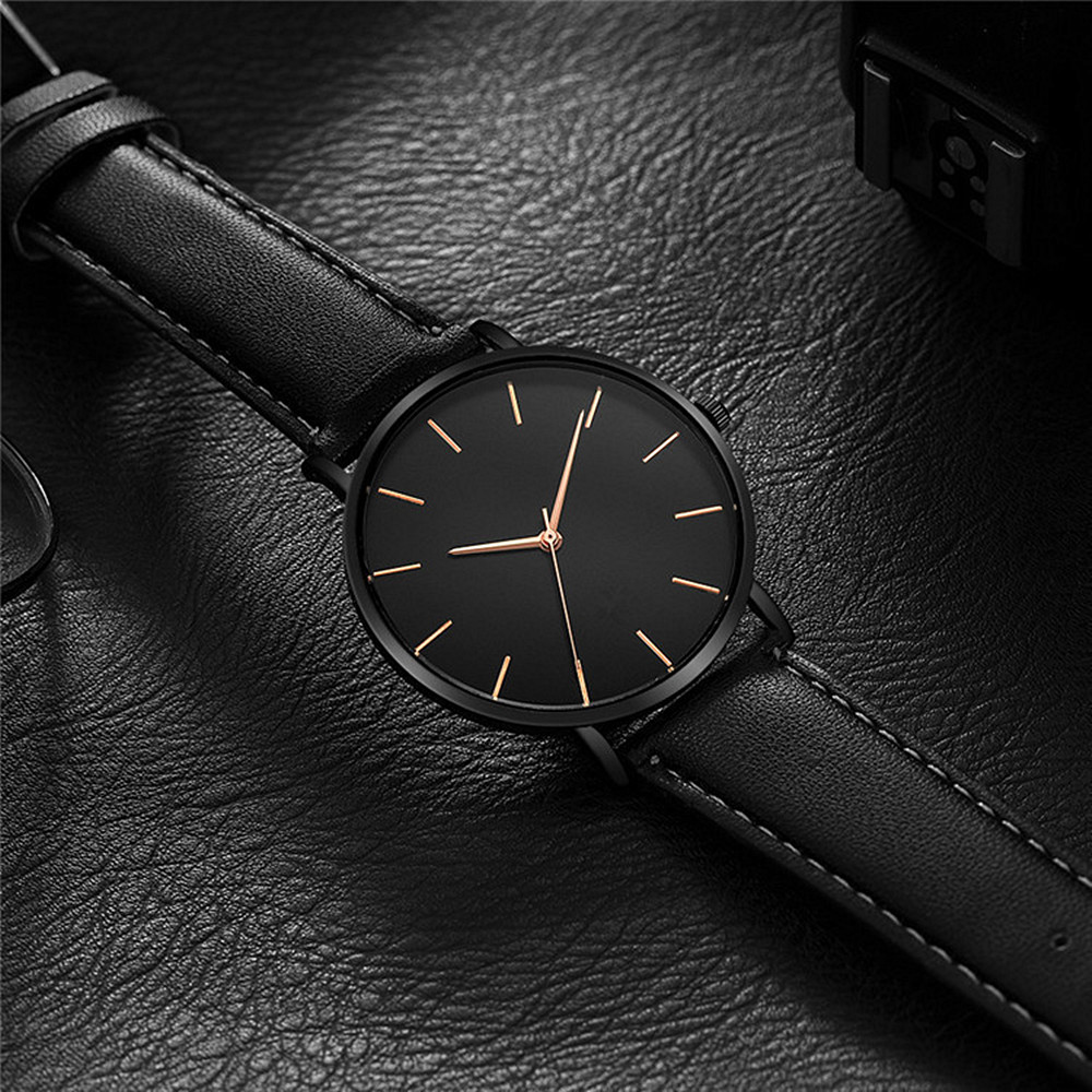 Luxury Watch Investment - Eenvoudige Stijl Analoog Quartz Herenhorloge Luxe