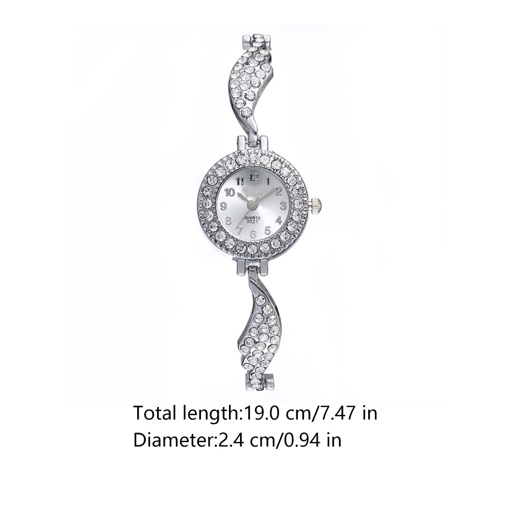 1 stuk dameshorloge met strass - Luxury Watch Gift For Her recensie en prijs