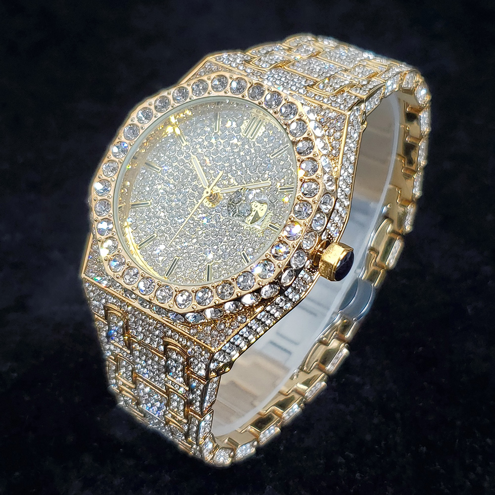 Luxe Diamond Gold Horloges voo - Luxury Watch Iceberg recensie en prijs