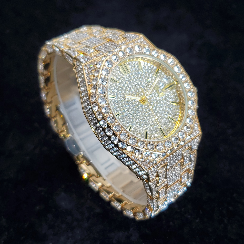 Luxe Diamond Gold Horloges voo - Luxury Watch Iceberg recensie en prijs