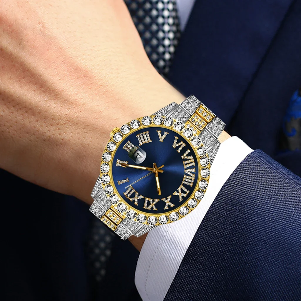 Iced Out Horloge Mannen Luxe M - Luxury Watch Iceberg recensie en prijs