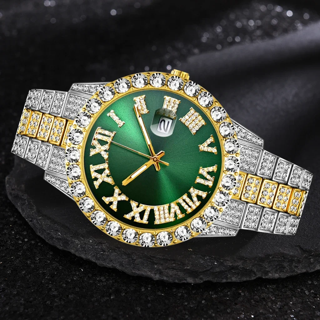 Iced Out Horloge Mannen Luxe M - Luxury Watch Iceberg recensie en prijs