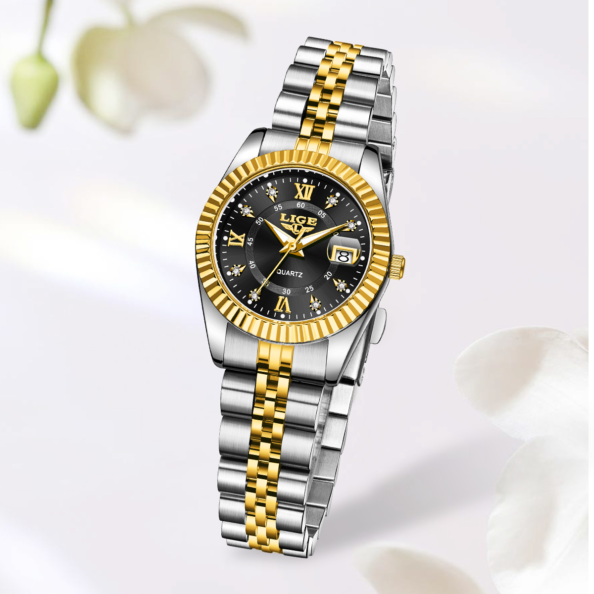 LUIK Mode Elegante vrouwen Qua - Luxury Watch Top 10 recensie en prijs