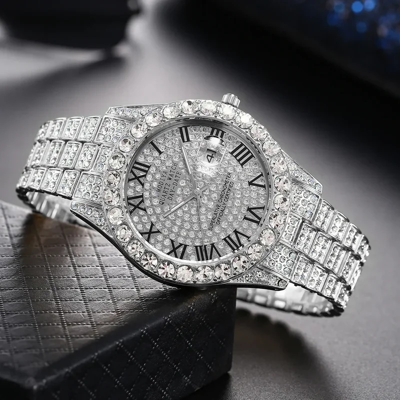 Hotselling gouden luxe quartz  - Luxury Watch Iceberg recensie en prijs