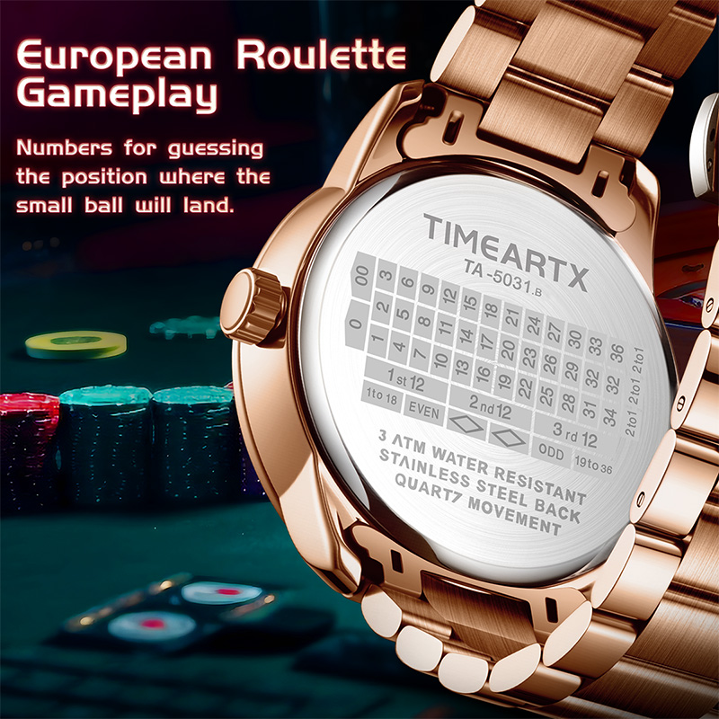 TIMEARTX Gloednieuwe luxe quar - Luxury Watch Maker recensie en prijs