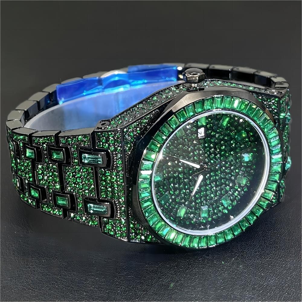2024 Hip Hop Groene Diamant Ho - Luxury Watch Iceberg recensie en prijs