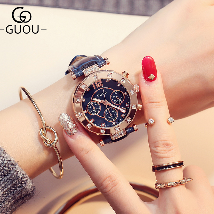 2018 Guou Topmerk Mode Luxe Da - Luxury Watch Top 10 recensie en prijs