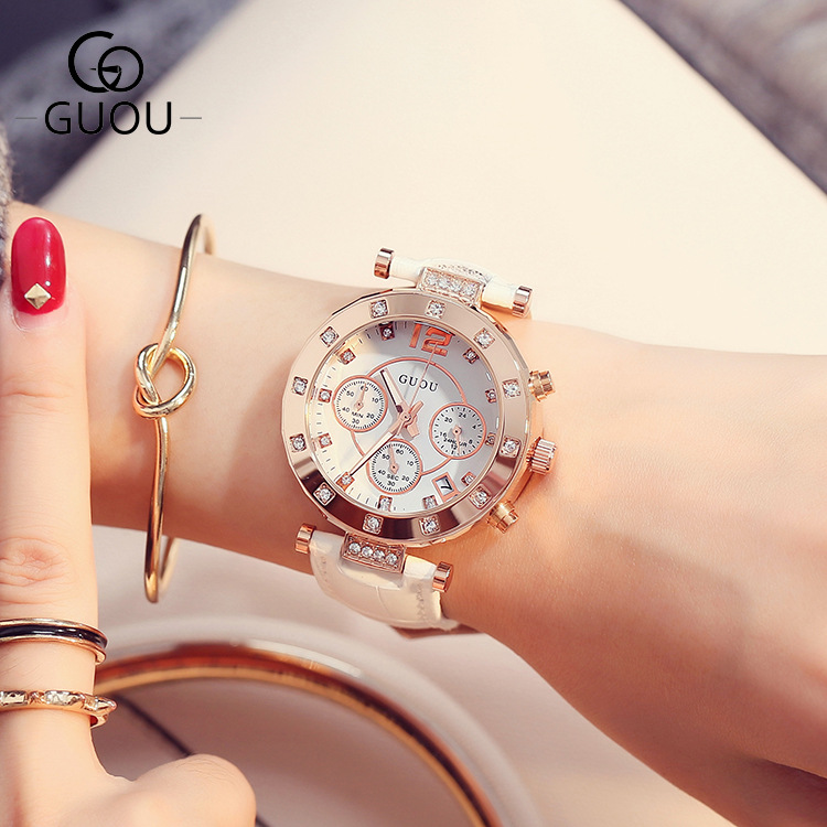 2018 Guou Topmerk Mode Luxe Da - Luxury Watch Top 10 recensie en prijs