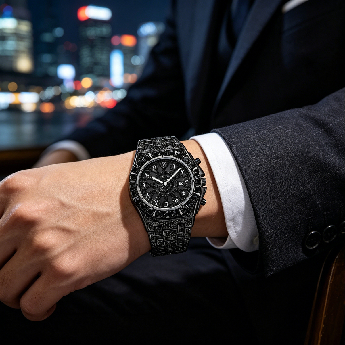 UNIGUET Cool Black Diamond Hor - Luxury Watch Iceberg recensie en prijs
