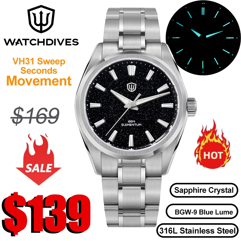 Watchdives WD0003C quartz horl - Luxury Watch Iceberg recensie en prijs