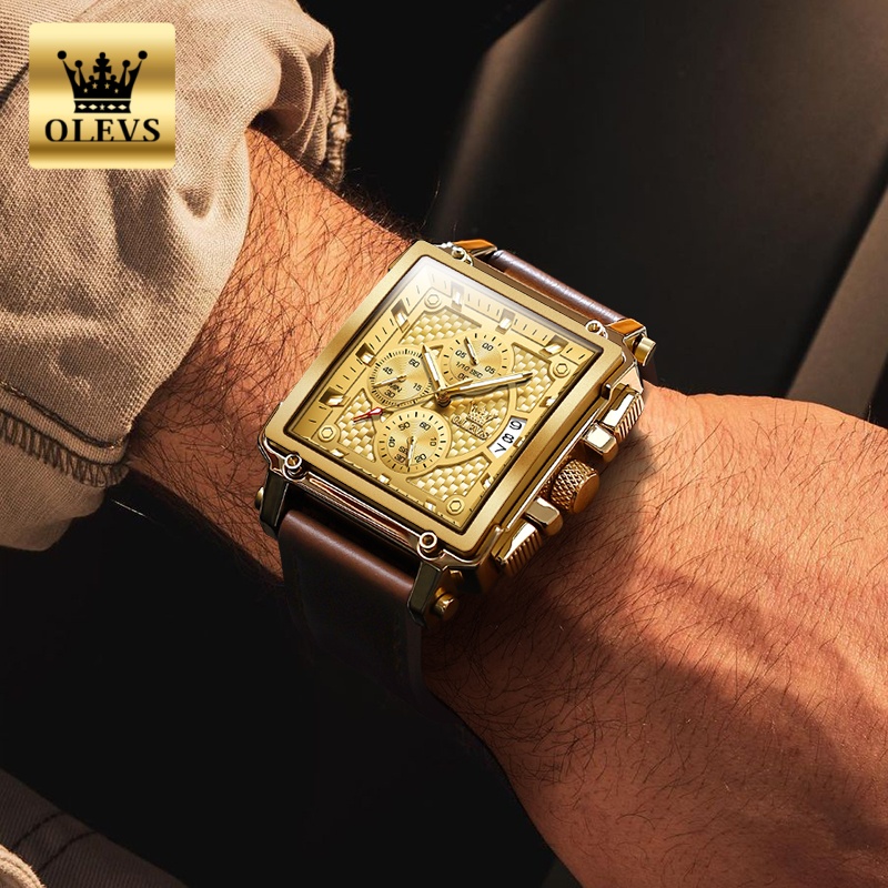 OLEVS merk herenhorloges water - Luxury Watch Investment recensie en prijs
