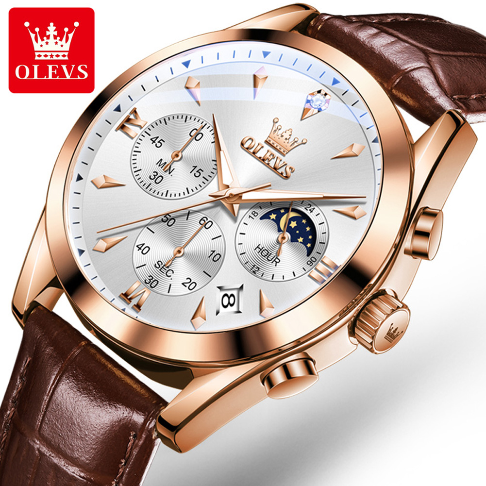 OLEVS Gloednieuwe Mode Quartz  - Luxury Watch Magazine recensie en prijs