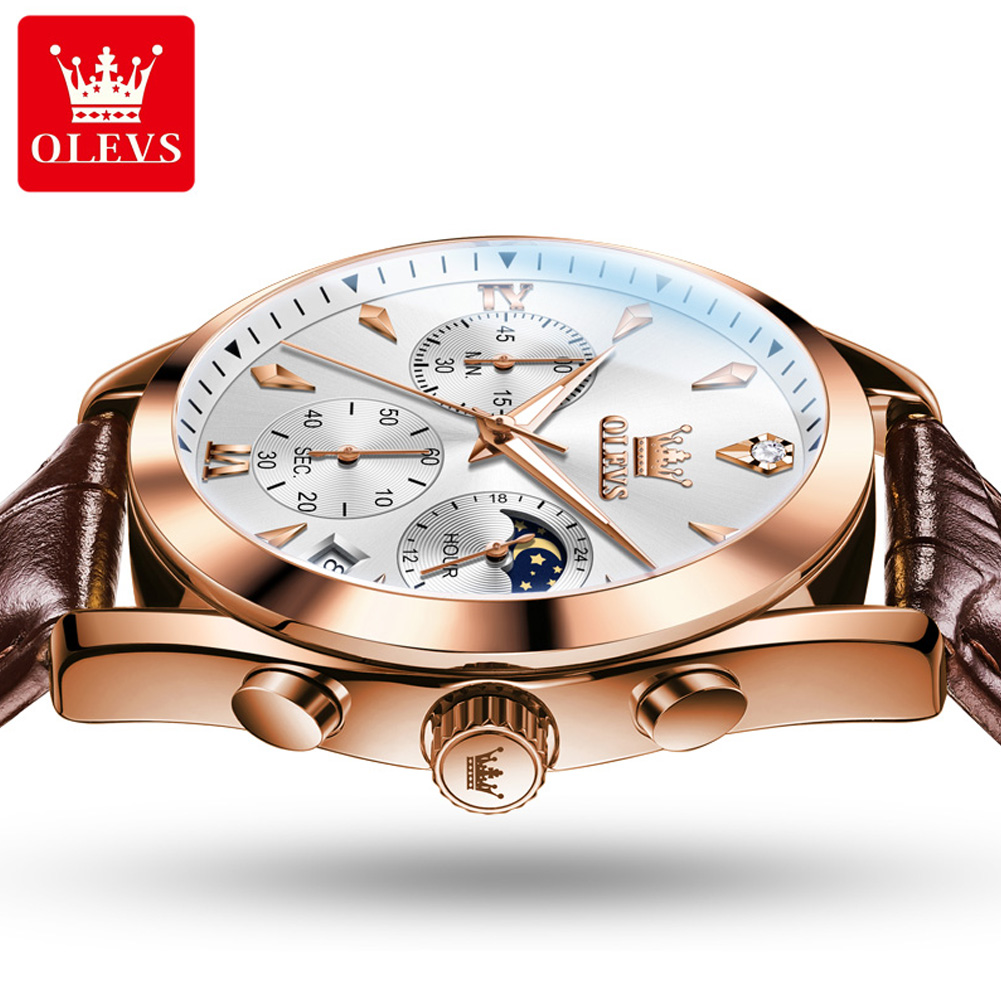 OLEVS Gloednieuwe Mode Quartz  - Luxury Watch Magazine recensie en prijs